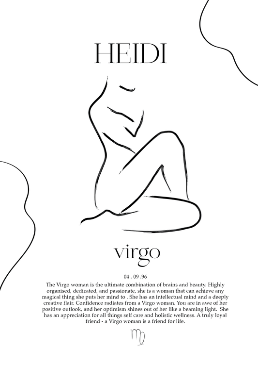 Single Astrology Print
