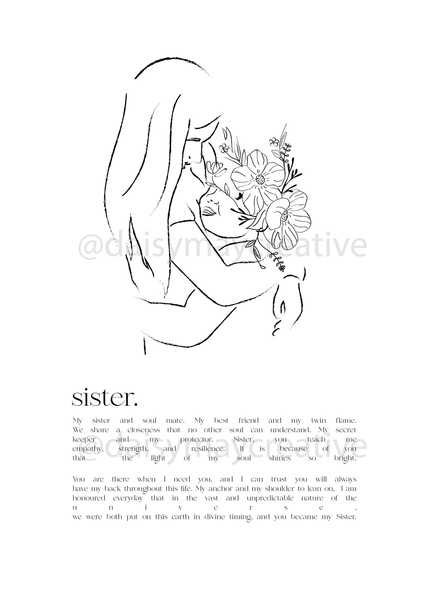 Sister Print